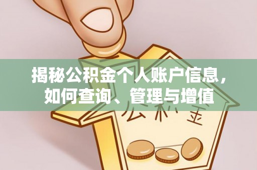 城厢揭秘公积金个人账户信息，如何查询、管理与增值