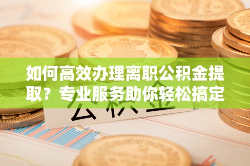 城厢如何高效办理离职公积金提取？专业服务助你轻松搞定