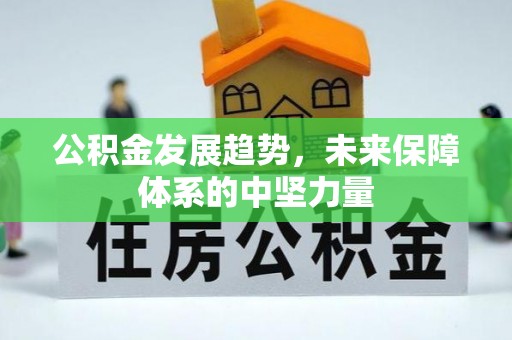 城厢公积金发展趋势，未来保障体系的中坚力量