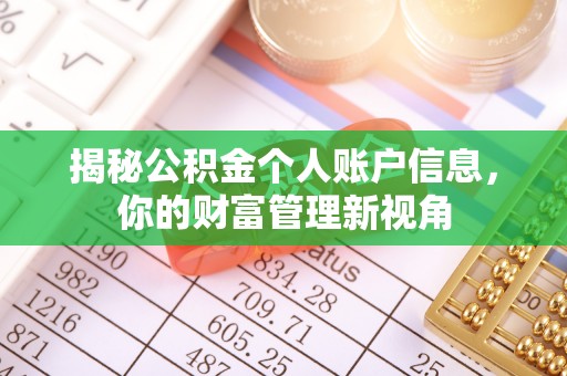 城厢揭秘公积金个人账户信息，你的财富管理新视角